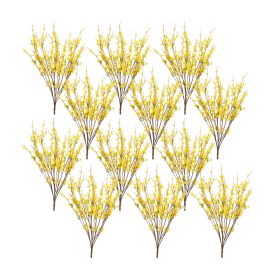 Forsythia Bush (Set of 12) 31"H Polyester/Plastic