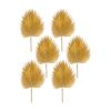 Fan Palm Leaf (Set of 6) 37"H Plastic