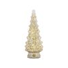 LED Tree (Set of 3) 10"H, 13.25"H, 15.5"H Glass 6 Hr Timer 2 AA Batteries Not Included