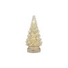 LED Tree (Set of 3) 10"H, 13.25"H, 15.5"H Glass 6 Hr Timer 2 AA Batteries Not Included