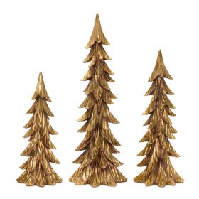 Tree (Set of 3) 16"H, 18"H, 23.5"H Resin