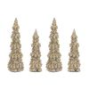 Tree (Set of 4) 9.25"H, 11.5"H Resin