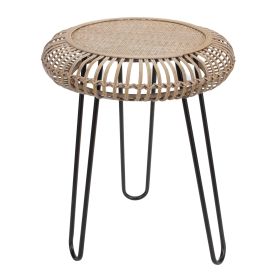 Stool 20.5"D x 25"H Iron