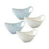 Colander (Set of 4) 7"L x 3.5"H Ceramic