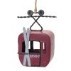 Gondola Ornament (Set of 12) 4.5"H Metal