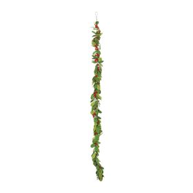 Mistletoe Garland (Set of 2) 4.5'L Polyester