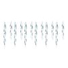 Icicle Ornament (Set of 12) 5"H, 7"H Glass