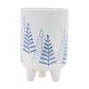 Christmas Tree Pot w/Legs (Set of 2) 4"D x 6"H Dolomite