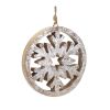 Snowflake Ornament (Set of 12) 6"H, 8"H Wood