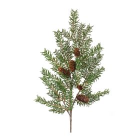 Pine Spray (Set of 2) 39"H Plastic