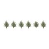 Pine and Cone Stem (Set of 6) 18.75"H Plastic