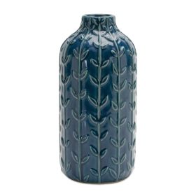 Vase (Set of 2) 4"D x 8.75"H Ceramic