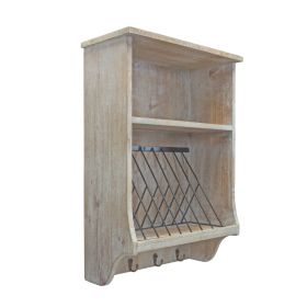 Wall Organizer 15.5"L x 24"H Wood