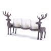 Deer Votive Holder 12"L x 6"H Aluminum/Glass