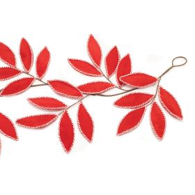 Leaf Garland (Set of 2) 48"L Polyester