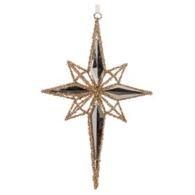 Star Ornament 19.5"H Steel/Wire