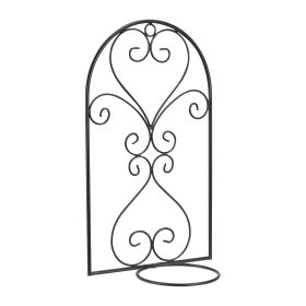 Wall Trellis Pot Holder (Set of 2) 10"L x 17"H Metal