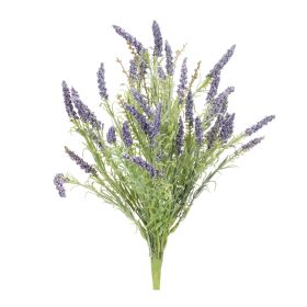 Lavender Bush (Set of 6) 18"H Plastic