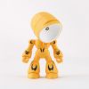 1pc Mini LED Night Light Cartoon Table Lamp Hero War Police Night Light Children's Room Bedside Table Bedroom Living Room Decoration - Yellow