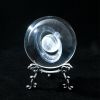 1pc Crystal Ball Art Decoration; Decoration Craft; Crystal Ball Valentine's Day Gifts Birthday Gifts - Saturn - Silver