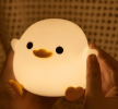 Cute Duck Light, Rechargeable Dimmable Nightlight for Bedrooms