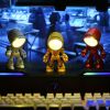 1pc Mini LED Night Light Cartoon Table Lamp Hero War Police Night Light Children's Room Bedside Table Bedroom Living Room Decoration - Yellow