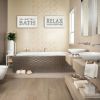 Trendy Decor 4U "Bath Relax" Framed Wall Art, Modern Home Decor Framed Print for Living Room, Bedroom & Farmhouse Wall Decoration by Susie Boyer - as