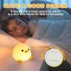 Cute Duck Light, Rechargeable Dimmable Nightlight for Bedrooms