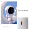 Children's Creative Spaceman Desktop Small Table Lamp