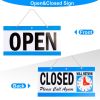 LED Open Sign 18.7x9.45in Business Neon Open Sign Advertisement Board