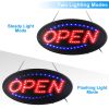 LED Open Sign 18.7x9.45in Business Neon Open Sign Advertisement Board