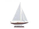 Wooden William Fife Model Sailboat Decoration 35"