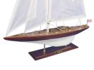 Wooden William Fife Model Sailboat Decoration 35"