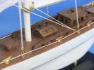 Wooden Intrepid Model Sailbaot Decoration 35"