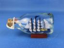 Flying Cloud Model Ship in a Glass Bottle 5"