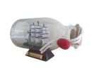 Flying Cloud Model Ship in a Glass Bottle 5"