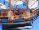 Wooden HMS Endeavour Tall Model Ship 20"