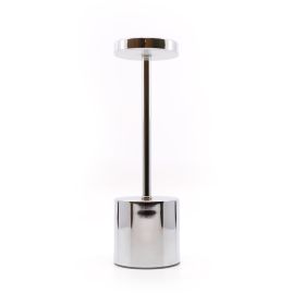 Pulse Rechargeable Table Lamp (Color: Chrome)