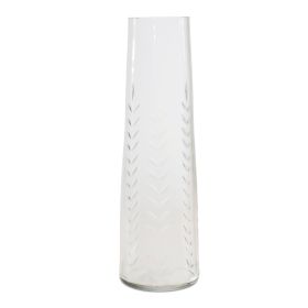 Vase 9"H Glass (Option: Clear)