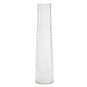 Vase 11.5"H Glass (Option: Clear)