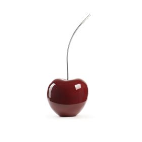 Small Cherry Sculpture 18" Tall (Color: Red Wine)