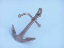 Cast Iron Anchor Paperweight 5"