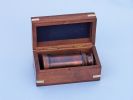 Deluxe Class Scout's Spyglass Telescope 7" with Rosewood Box