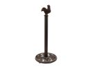 Cast Iron Rooster Extra Toilet Paper Stand 15"