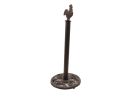 Cast Iron Rooster Extra Toilet Paper Stand 15"