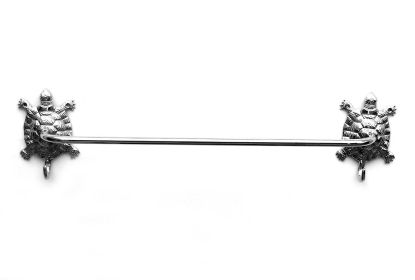 Turtle Bath Towel Holder 28" (Finish: Chrome)