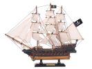 Wooden Caribbean Pirate Ship Model