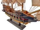 Wooden Caribbean Pirate Ship Model