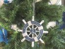 Decorative Ship Wheel With Anchor Christmas Tree Ornament