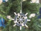 Decorative Ship Wheel With Seashell Christmas Tree Ornament